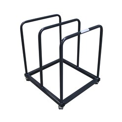 Aufbewahrungs- und Transportwagen f�r 4 Sprungbretter