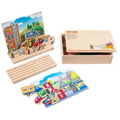 Schiebe-Geschichten, Erz�hlschienen-Set, ab 4 Jahre