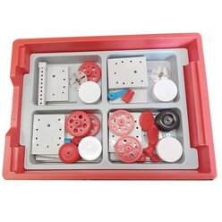 Kraft�bertragung im Fahrzeug, Bausatz im Kunststoffkasten