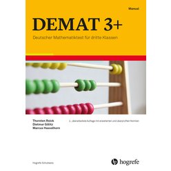 DeMAT 3+ komplett Deutscher Mathematiktest f�r dritte Klassen