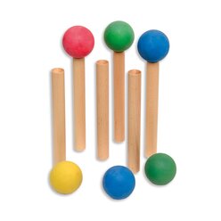 6er Set Balltragest�be + 6er Set Moosgummib�lle