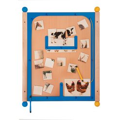Bauernhof Tiere Wandelement, 24 Teile, ab 4 Jahre