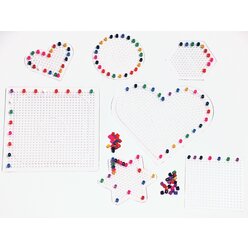 B�gelperlen Stift-Platten, transparent