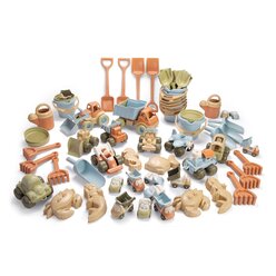 dantoy� BIOplastic Sandset mit Fahrzeugen 62 Teile, ab 12 Monate