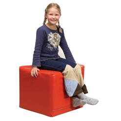 P�nz Spiel- und Sitzw�rfel rot, 50 x 45 cm