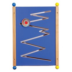 Zick Zack Wandelement blau, 80 x 56 cm, ab 18 Monate