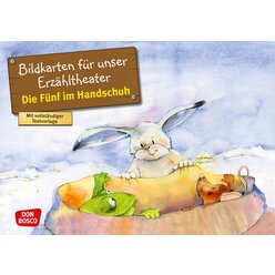 Kamishibai Bildkartenset - Die F�nf im Handschuh, 2-6 Jahre