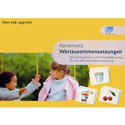 Kon-Lab Kartensatz Wortzusammensetzungen mit Anleitung f�r Eltern, 0-10 Jahre