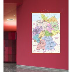 Leinenkarte in Schulausf�hrung, Deutschland politisch