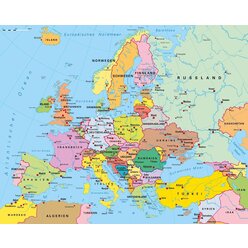 Outdoor LernMat Europa politisch, Gr��e ca. 165x135 cm