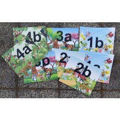 Outdoor-Bodenaufkleber Klassentreffpunkt, 5-z�gig