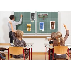 M�lltrennung, magnetisches Set