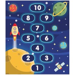 Weltall Outdoor, Spielteppich inkl. Zubeh�r und Tragetasche