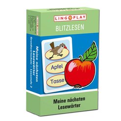 Meine n�chsten Lesew�rter - Grundwortschatz Lesestufe 2, Lesespiel, ab 7 Jahre