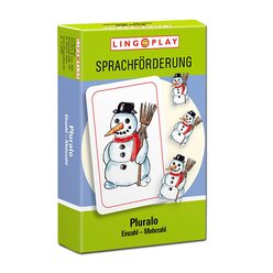 LingoCards Pluralo, Schnapp-Kartenspiel, ab 4 Jahre