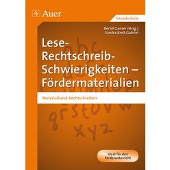 Lese-Rechtschreib-Schwierigkeiten - F�rdermaterialien 3