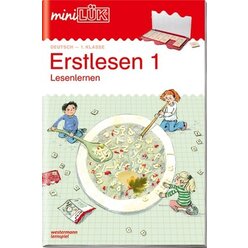 miniL�K Erstlesen 1, �bungsheft, 1. Klasse