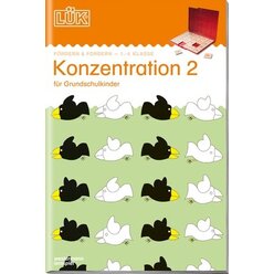 L�K Konzentration 2, �bungsheft, 1.-4. Klasse
