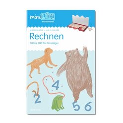 miniL�K Rechnen 10 bis 100 f�r Fortgeschrittene, Heft, 1. Klasse