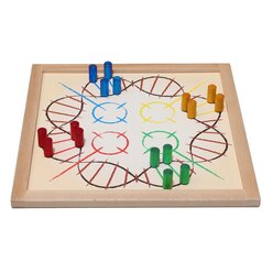 Vis-�-vis, Gesellschaftsspiel magnetisch, Family Line 32 x 32 cm
