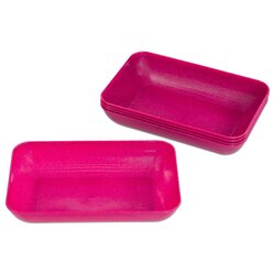 5 treeNside-Materialschalen gro�, pink