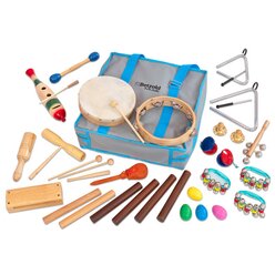 Rhythmik-Tasche mit 26 Instrumenten, ab 3 Jahre