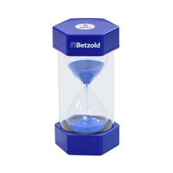 Sanduhr, 5 Minuten - Blau, H�he: 16 cm, ab 5 Jahre