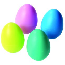 Sch�ttel-Eier, 4 St�ck im Set, Rhythmusinstrumente, ab 3 Jahre