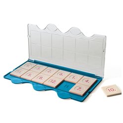 miniL�K Kontrollger�t Klarsichtdeckel blau mit 12 Pl�ttchen (neue Version)