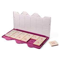 miniL�K Kontrollger�t Klarsichtdeckel pink mit 12 Pl�ttchen (neue Version)