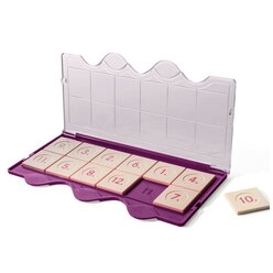 miniL�K Kontrollger�t Klarsichtdeckel violett mit 12 Pl�ttchen (neue Version)