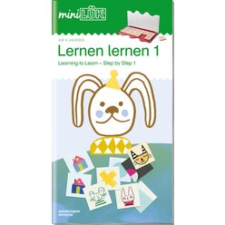 miniL�K Lernen lernen Schritt f�r Schritt 1, �bungsheft, ab 4 Jahre