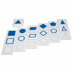 Geometrische Karten, drei Serien