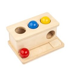B�lle dr�cken, Holzbox mit Kugeln, ab 1 Jahr