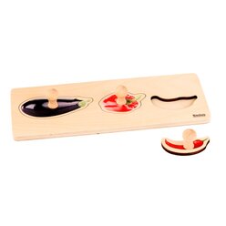 Kleinkind Puzzle - 3 Typen Gem�se, ab 1 Jahr