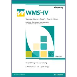 WMS-IV - Manual zur Durchf�hrung und Auswertung