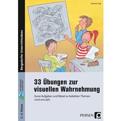 33 �bungen zur visuellen Wahrnehmung, Buch, 2. bis 4. Klasse