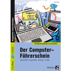 Der Computer-F�hrerschein, aktualisierte Ausgabe, Buch, 5.-6. Klasse