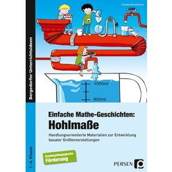 Einfache Mathe-Geschichten: Hohlma�e, Buch, 1.-4. Klasse