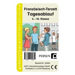 Franz�sisch-Terzett: Tagesablauf, Buch, 5. bis 10. Klasse