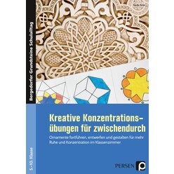 Kreative Konzentrations�bungen f�r zwischendurch, Buch, 5. bis 10. Klasse