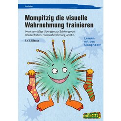 Mompitzig die visuelle Wahrnehmung trainieren, Buch, 1.-2. Klasse