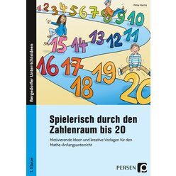 Spielerisch durch den Zahlenraum bis 20, Buch, 1. Klasse