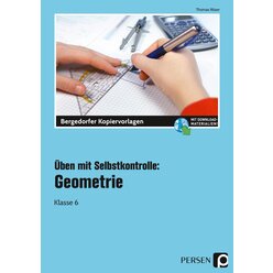 �ben mit Selbstkontrolle: Geometrie, Buch, Klasse 6