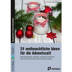 24 weihnachtliche Ideen f�r die Adventszeit, Buch, 5.-10. Klasse