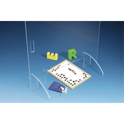 Mobile Schutzwand f�r die Face-to-Face-Therapie