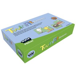 TwinFit Elementa, Was ist Teil wovon?, Memospiel, ab 5 Jahre (Anybook PRO-kompatibel)