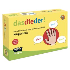 dasdieder! K�rperteile + Anybook PRO, Artikel-Memo-Spiel, ab 4 Jahre