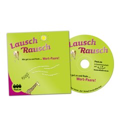LauschRausch - Wort-Paare, Bildkarten und Audio-CD, ab 3 Jahre (nur solange der Vorrat reicht!)
