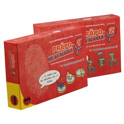 Pr�po-Detektive 1+2 im Paket, Grammatikspiele, ab 5 Jahre